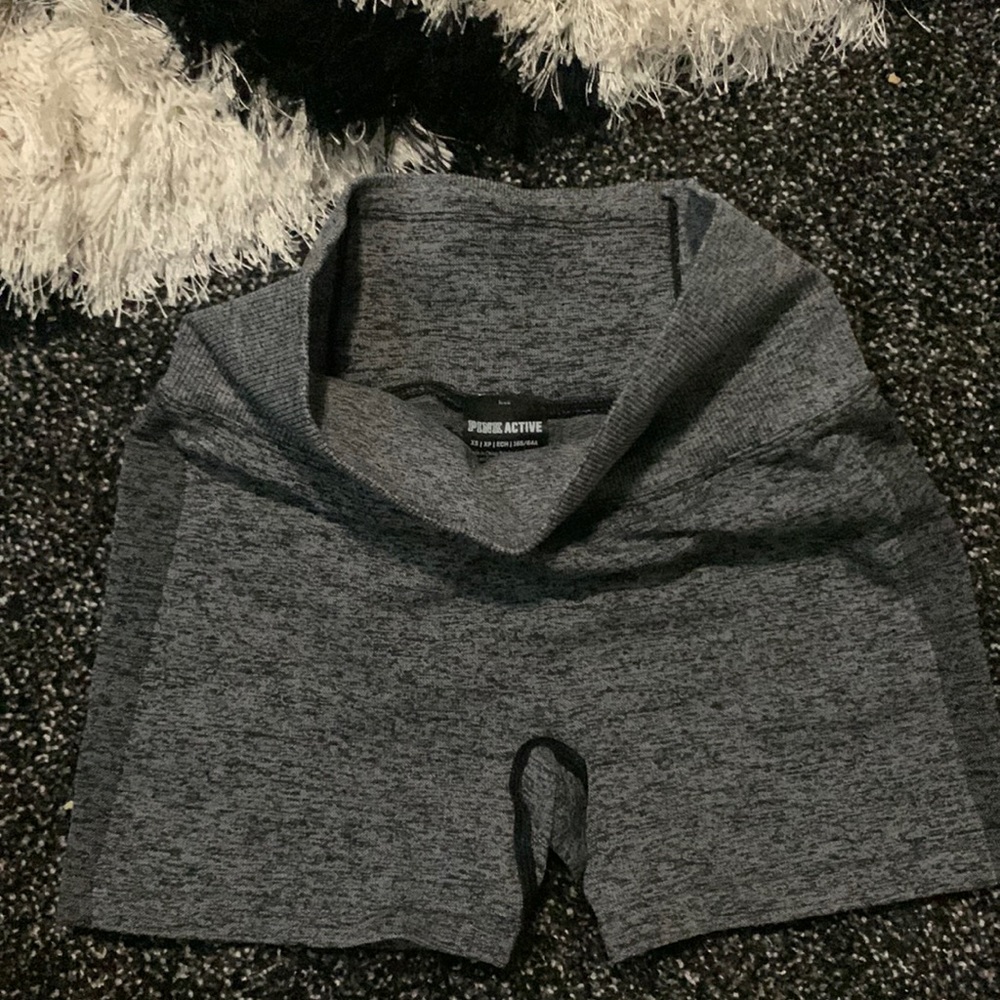 Gray active shorts from pink size xs